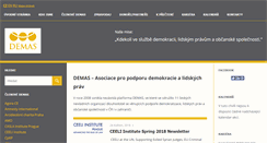Desktop Screenshot of demas.cz