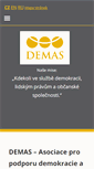 Mobile Screenshot of demas.cz